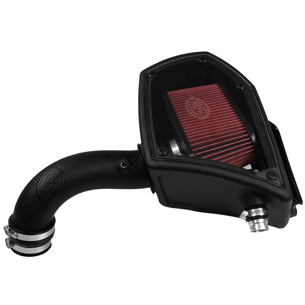 Cold Air Intake S&B Filters 75-5107 For 2015-2017 VW/AUDI 2.0T, 2018 VW 2.0T Manual Transmission (Oiled Cleanable, 8-ply Cotton Filter)