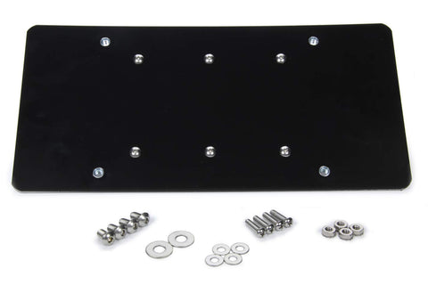 License Plate Mounting Bracket Rugged Ridge 11238.07 for Hawse Fairlead