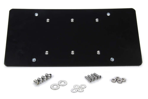 License Plate Mounting Bracket Rugged Ridge 11238.07 for Hawse Fairlead