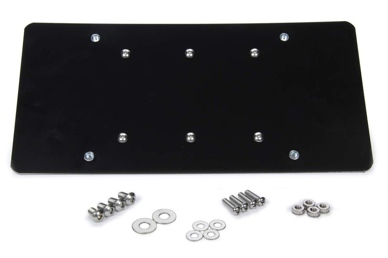 License Plate Mounting Bracket Rugged Ridge 11238.07 for Hawse Fairlead