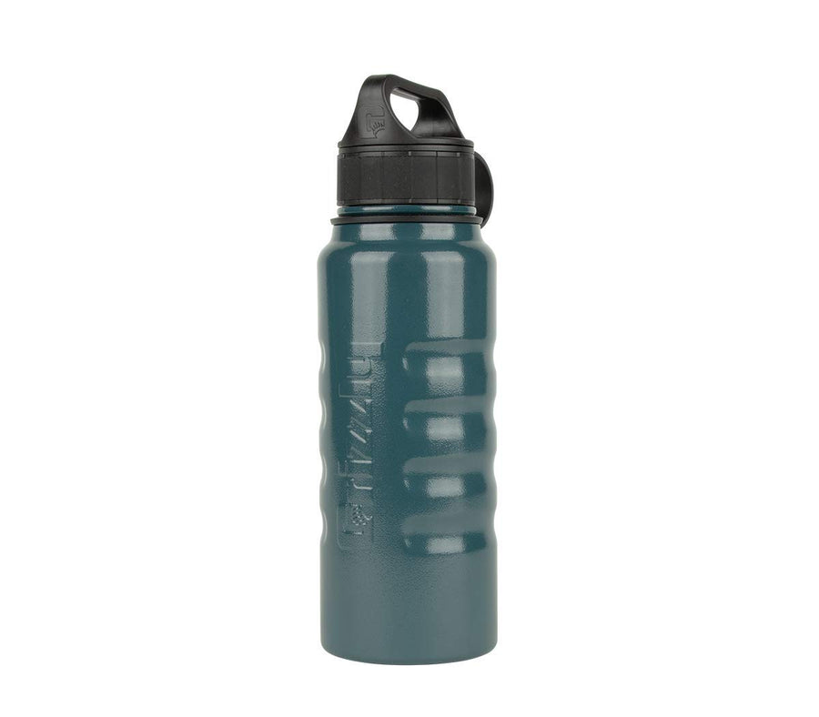 32 oz Grizzly Grip Water Bottle | Vacuum Insulated | Stainless Steel with Insulated Lid | For Gym Women Men Beach Camping Hiking Fishing Hunting Sports | Vintage Blue