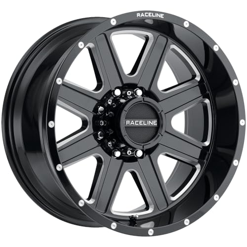 Hostage Raceline Wheels 940 Gloss Black Milled Wheel (16 x 8. inches /5 x 114 mm, 0 mm Offset)