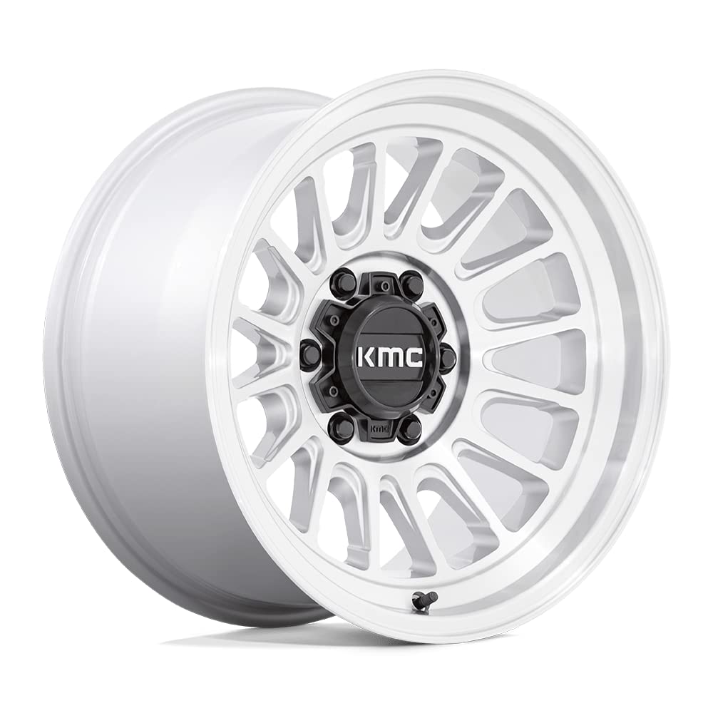 KMC 17X8.5 KM724 6X5.5 SLV-MACH 0MM - KM72478568500US