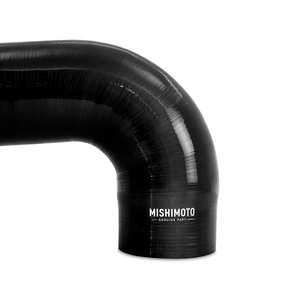 Mishimoto Intake Hose Silicone, Compatible with 2003-2007 Dodge Ram 5.9L Cummins, Black