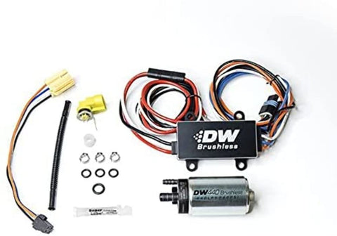 440lph DeatschWerks in-Tank brushless Fuel Pump w/ 9-0902 Install kit + C102 Controller (9-442-C102-0902)