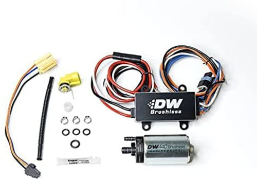 440lph DeatschWerks in-Tank brushless Fuel Pump w/ 9-0902 Install kit + C102 Controller (9-442-C102-0902)