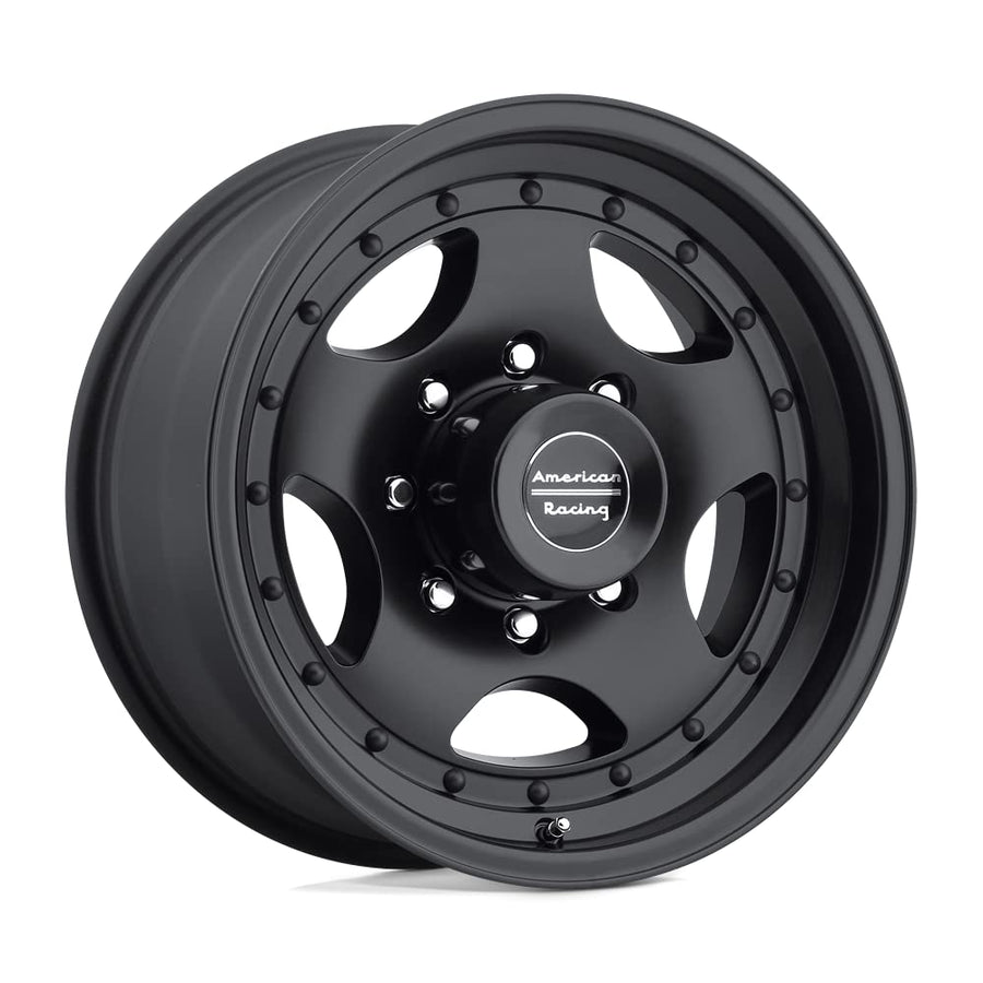 AR23 American Racing 15X7 5X4.5 3.76-6mm SATIN BLACK - AR235765B