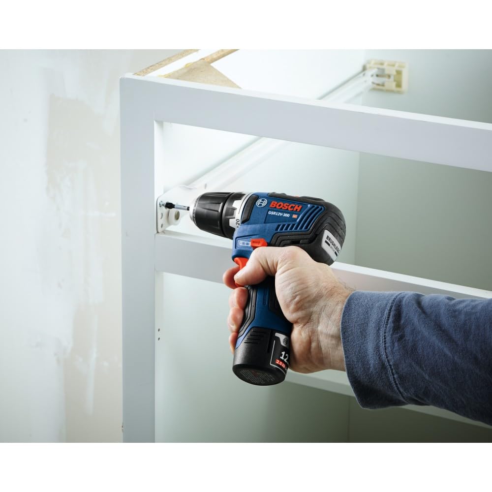 GSR12V-300B22 Bosch 12V Max EC Brushless 3/8 In. Drill/Driver Kit