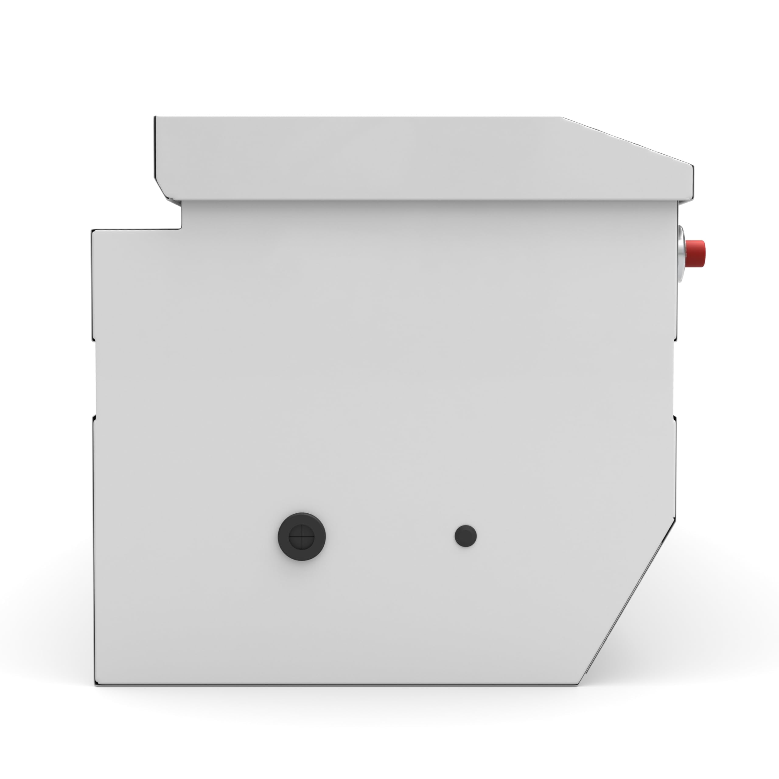 Steel Weather Guard All-Purpose Truck Tool Chest 635-3-04, Fits Full Size Trucks, 10.0 cu ft Storage Capacity (White)