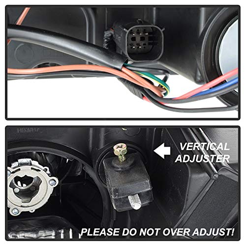 Projector Headlight Xtune PRO-JH-CCO04-LBDRL-BK, 1 Pack