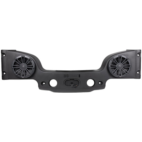 MB Quart Jeep Wrangler JK (2007-2018) MBQJK-28CRGB Rear Overhead Soundbar - Dual 8" Coaxial Speakers, Titanium Tweeters, RGB LED Lighting, OEM Replacement, 140W Peak Power