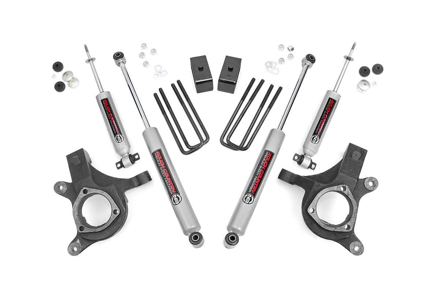3" Rough Country Suspension Lift Kit for 1999-2006 Chevy/GMC1500 2WD - 232N2
