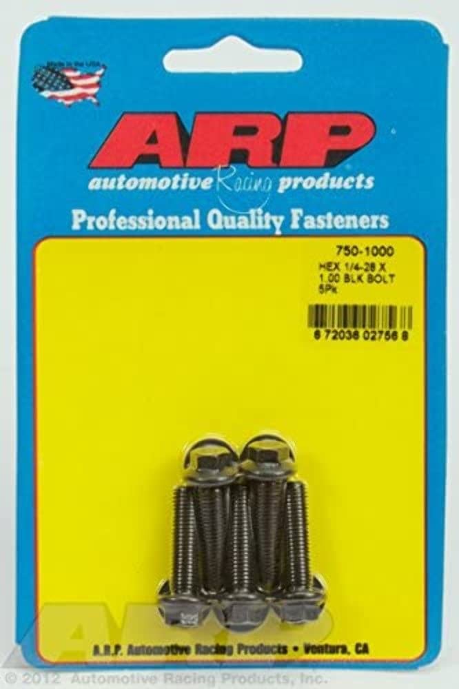 Hex ARP (750-1000) Oxide Bolt, Black