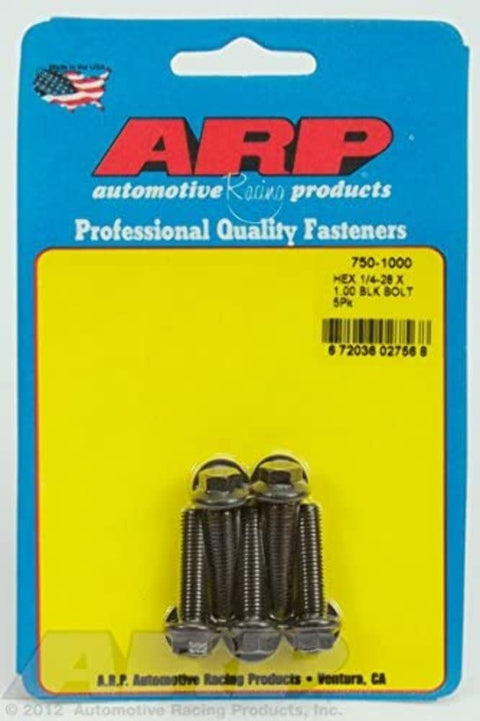 Hex ARP (750-1000) Oxide Bolt, Black