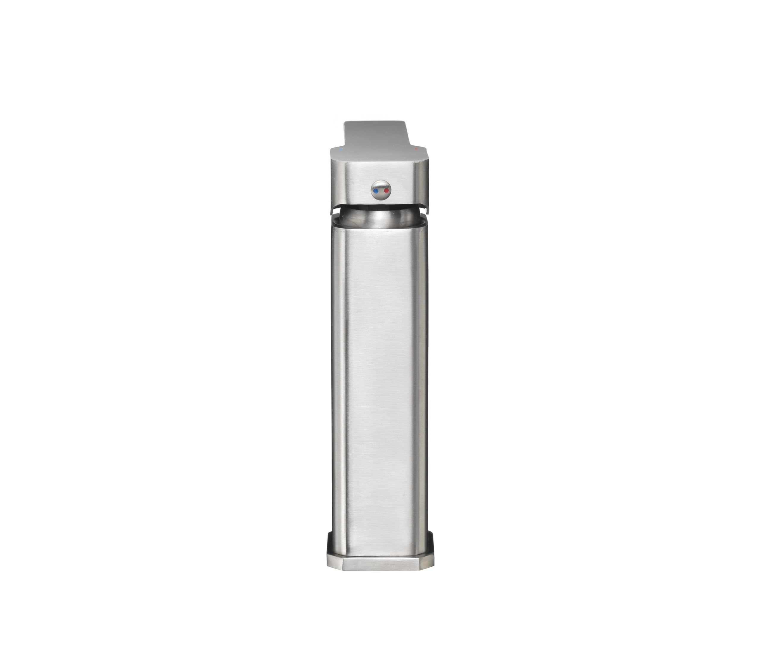 Dura Faucet RV Modern Angular DF-ML803LQ-SN Lavatory Faucet - Single Handle (Brushed Satin Nickel)