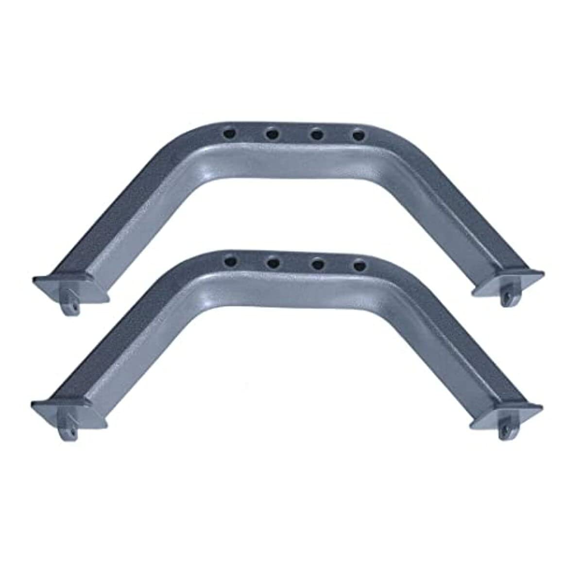 Husky 33187 Towing Fifth Wheel Trailer Hitch Head Support – Set of 2 Legs, Compatible with Husky 16,000 lb Hitch Heads, Powder Coated Steel, Silver Finish