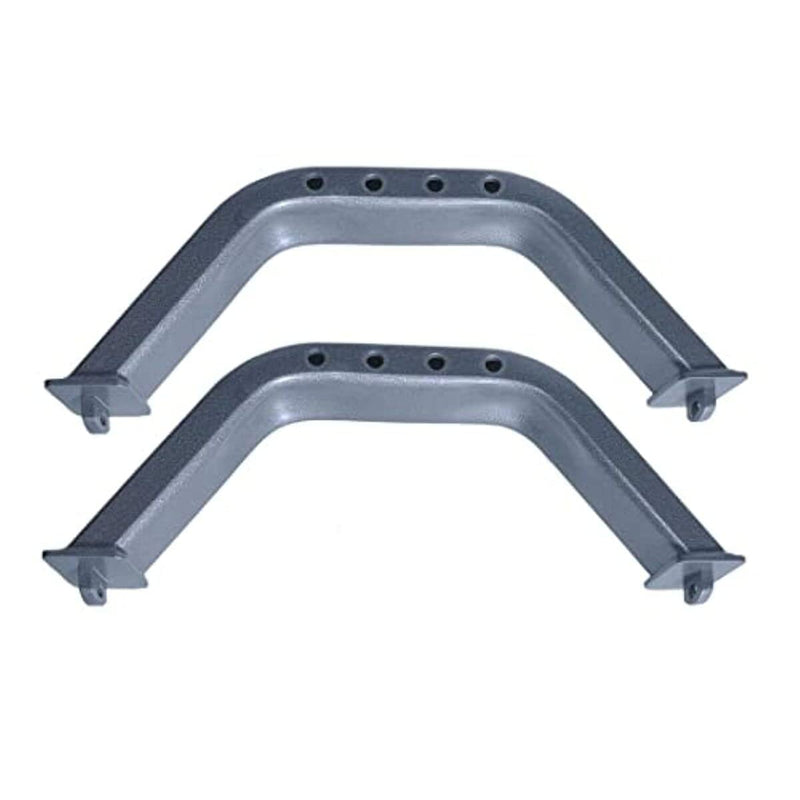 Husky 33187 Towing Fifth Wheel Trailer Hitch Head Support – Set of 2 Legs, Compatible with Husky 16,000 lb Hitch Heads, Powder Coated Steel, Silver Finish