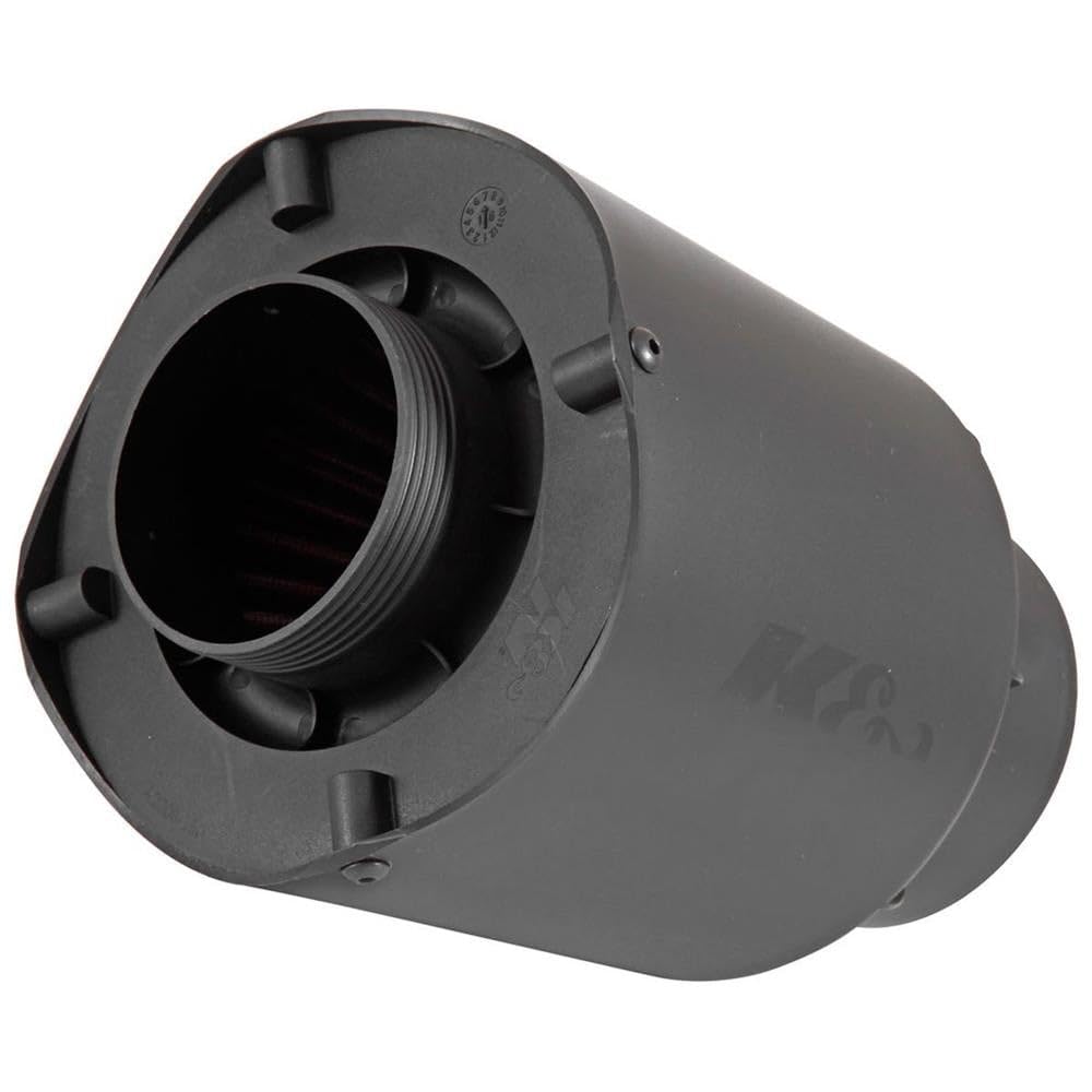 High-Flow K&N Original Lifetime Universal Air Intake System: High Performance, Premium, Guaranteed to Increase Horsepower: Shape: Air Intake, 54-5000