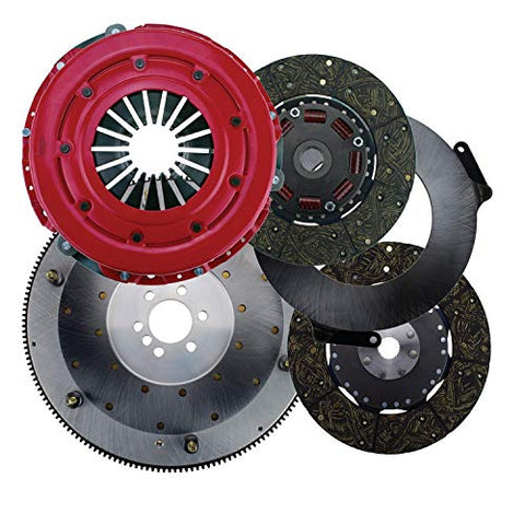 Force RAM Clutches 80-2155 10.5 Complete Dual Disc Organic Clutch Assembly
