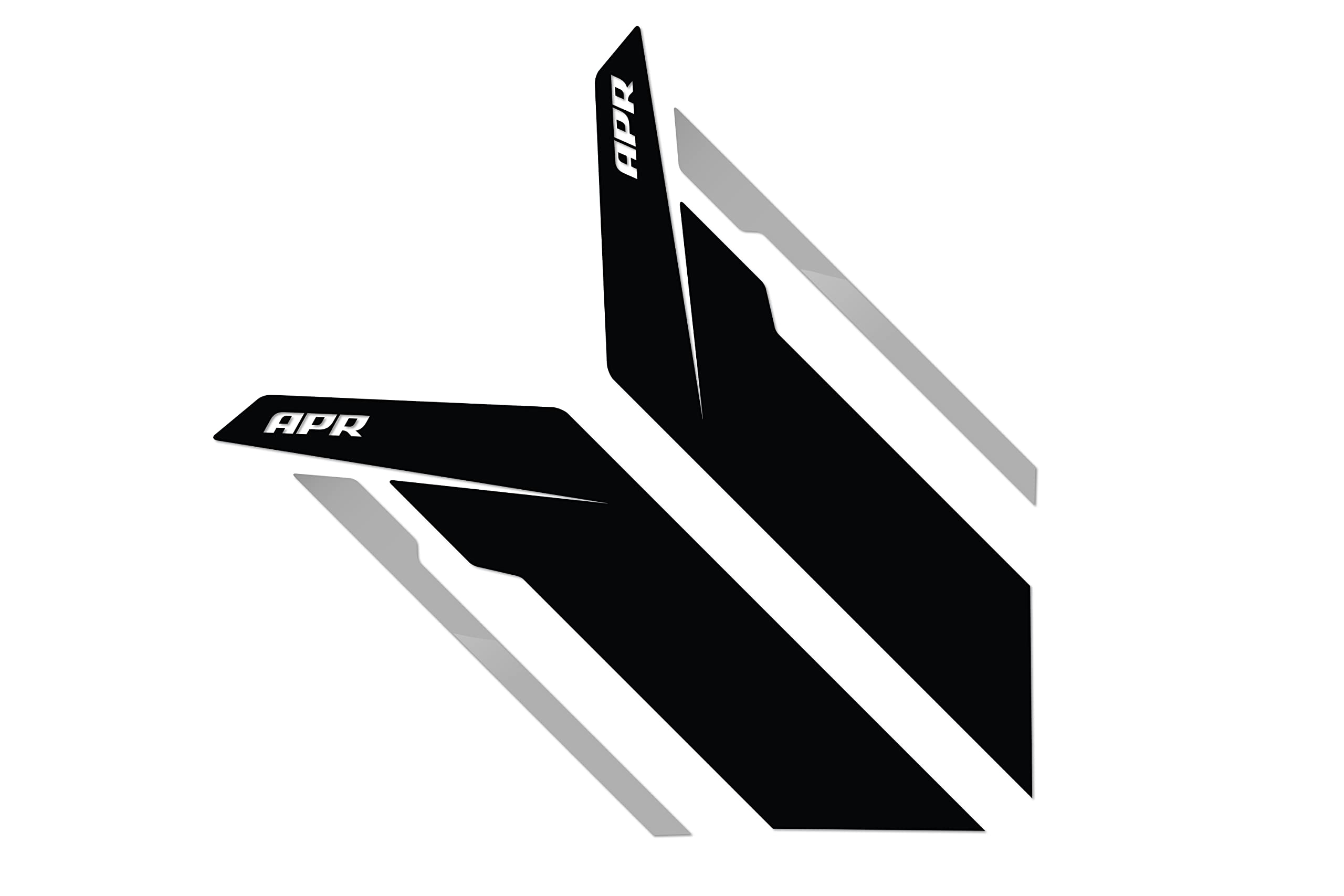 Black/Silver Stripe APR PM100334 Sideburns