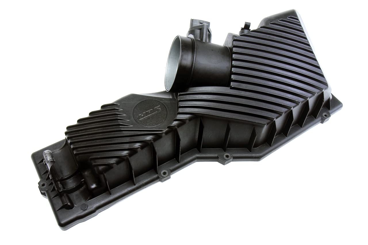 Black HPS Performance Silicone Air Intake Hose Kit Compatible for 1999-2004 Porsche 911 Carrera C2 C4 3.4L / 3.6L F6, 57-2077-BLK