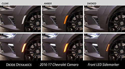 LED Sidemarkers Camaro 2016 Amber/Red Set Diode Dynamics