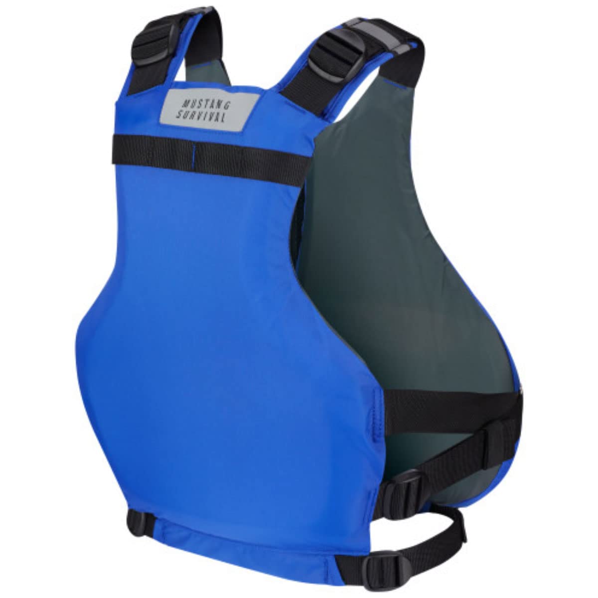 SURVIVAL MUSTANG Trident Harmonized Foam Front Zip PFD for Adults (Blue - L/XL)