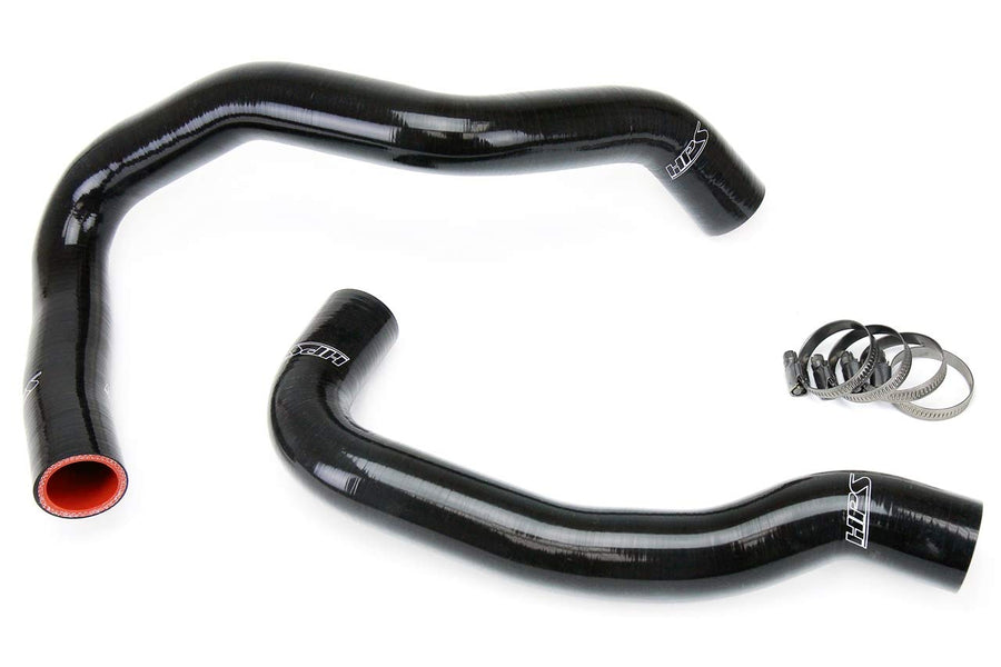 Black HPS 57-1044-BLK Silicone Radiator Coolant Hose Kit