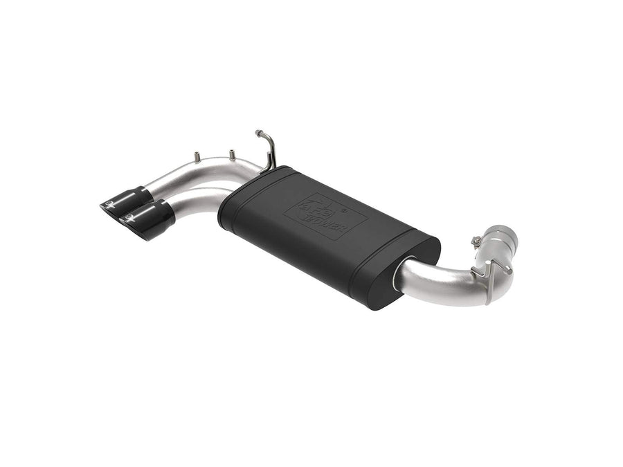 aFe Power AxleBack Performance Exhaust System, Black Tip