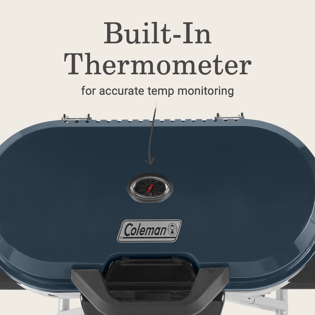 Coleman 285 RoadTrip Portable Stand-Up Propane Grill with 3 Adjustable Burners & Instastart Ignition, 20,000 BTUs of Power for Outdoor Cooking, Camping, Tailgating, Grilling, BBQs, & More