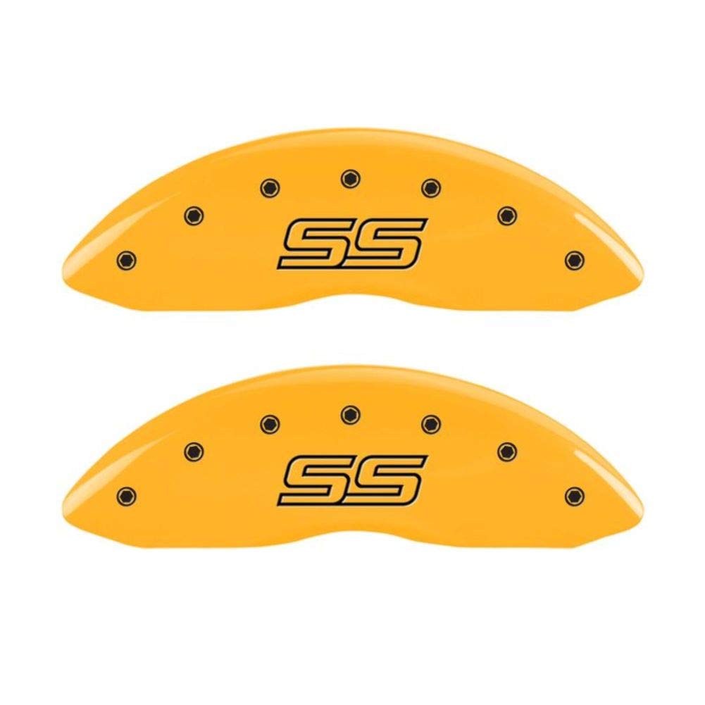 Caliper Covers MGP 14030STSSYL, Yellow