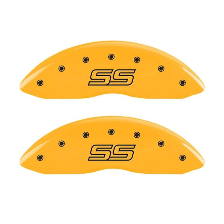 Caliper Covers MGP 14030STSSYL, Yellow