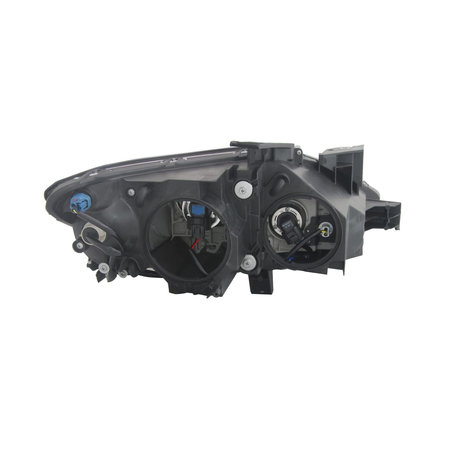 Left TYC Headlight Assembly Compatible with 2010-2012 Mazda CX-9