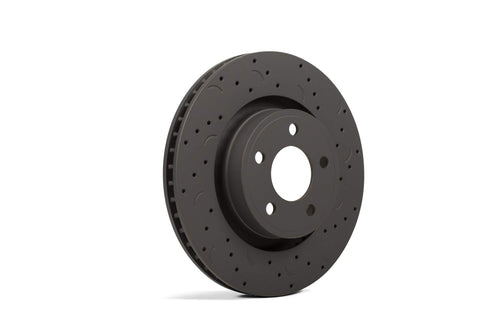 Hawk Performance Talon Cross-Drilled and Slotted Vented Rotor, 11.73 in. Diameter, 5.25 in. Height