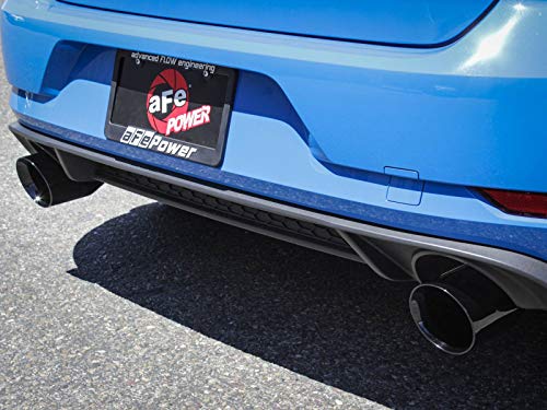 Performance Exhaust System aFe Power-49-36421-B, AxleBack, Black Tips