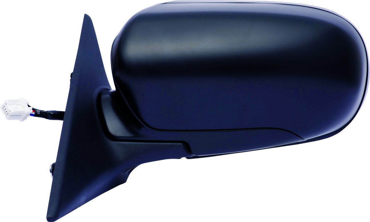 Mirror Driver Side for Subaru Legacy/Outback, Black PTM, Foldaway, Power