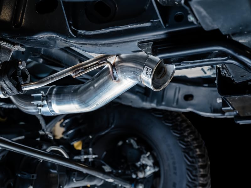 0FG AWE Catback Exhaust for Ford Bronco with BashGuard™ - no Tips