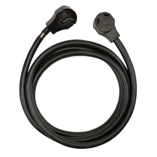 TRC Surge Guard 30A10MFST RV Extension Cord 30 Amp 10 Feet Male and Female 125 Volt 10/3 Cord Copper