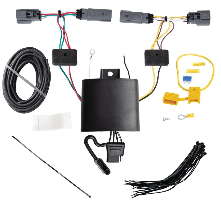Tekonsha T-One® T-Connector Harness, 4-Way Flat, w/Circuit Protected ModuLite® HD Module, Compatable with 2021-2022 Ford Bronco Sport