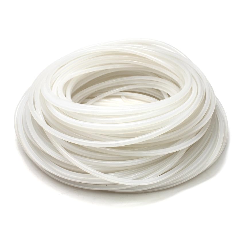 HPS Clear HTSVH4-CLEARx5 5' Length High Temperature Silicone Vacuum Tubing Hose (60 psi Maxium Pressure, 5/32" ID)