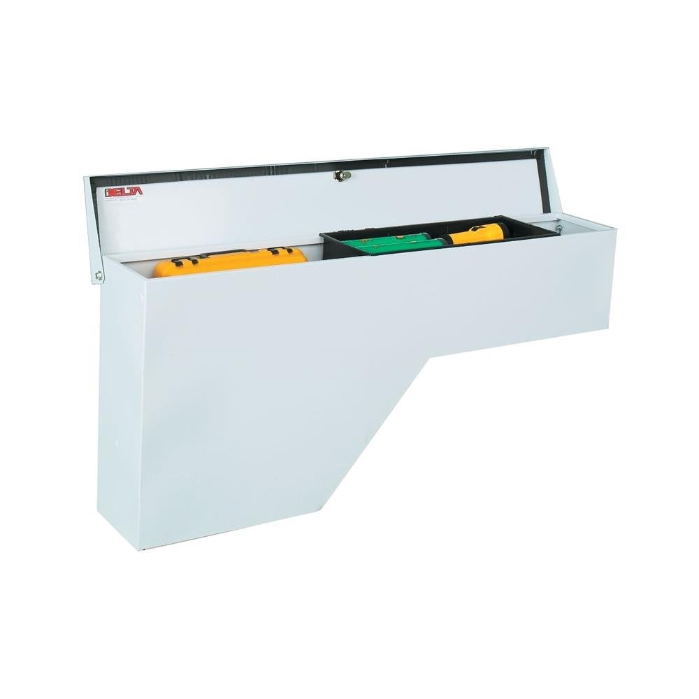 Wheel Well Box Delta 851000D with Tray, Steel