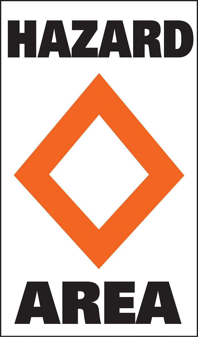 Sur-Mark Marker Buoy Label (Hazard),Orange & White Taylor Made Products 46187