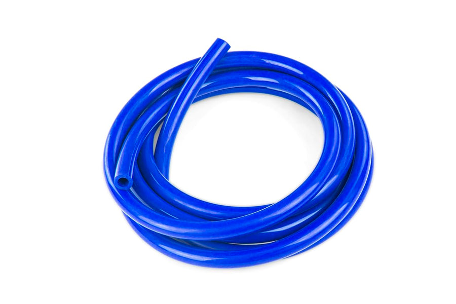 HPS HTSVH35R2-BLUE High Temperature Silicone Vacuum Tubing Hose, 9/64" ID, 1.5 mm Wall Thickness, 10 Feet Length