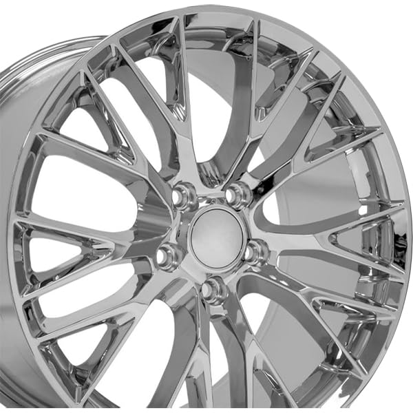 Chrome Wheel OE Wheels LLC CV22B-18085-5475-56C Painted (18 x 8.5 inches /5 x 120 mm, 56 mm Offset)