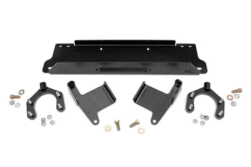 Winch Mounting Plate Rough Country for 2007-2018 Jeep Wrangler JK - 1162