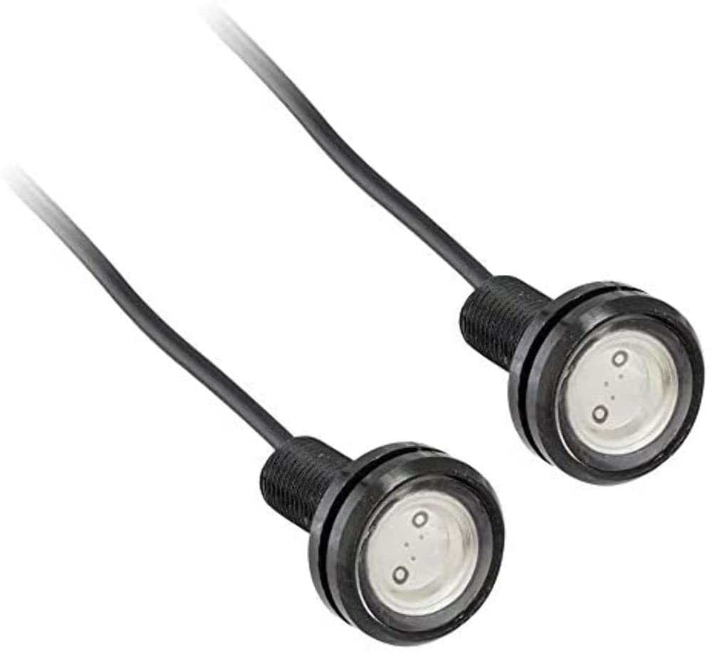 Green Heise 3 Watt Little Accent Light - Black Housing (HE-BALG)