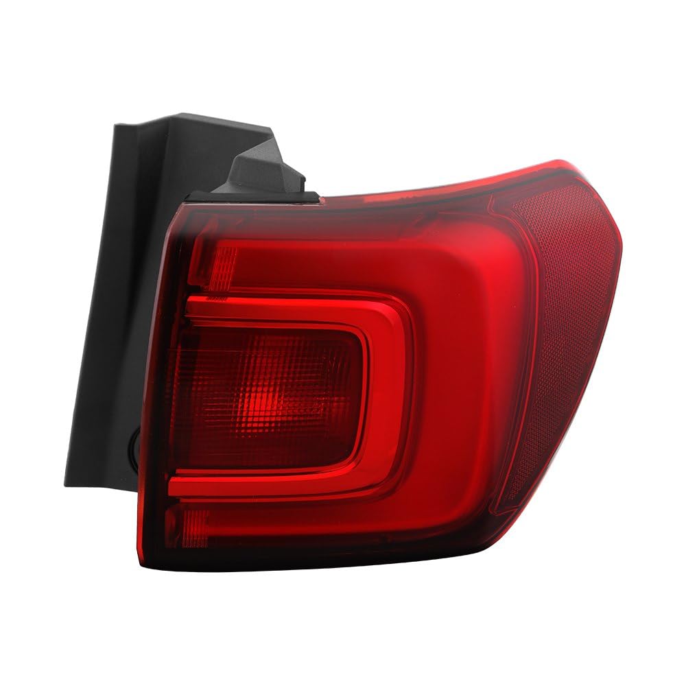 GMC Acadia 17-19 (w/o All Terrain Pkg) Spyder Red Lens LED Tail Light - OE Outer Right