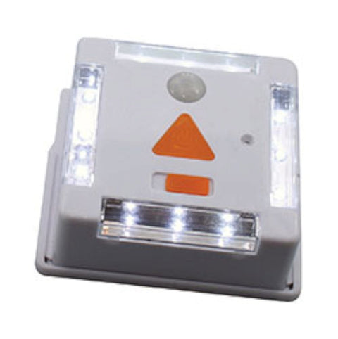 12-LED Tri-Lynx 00026W Light with Motion and Dusk/Dawn Sensor White