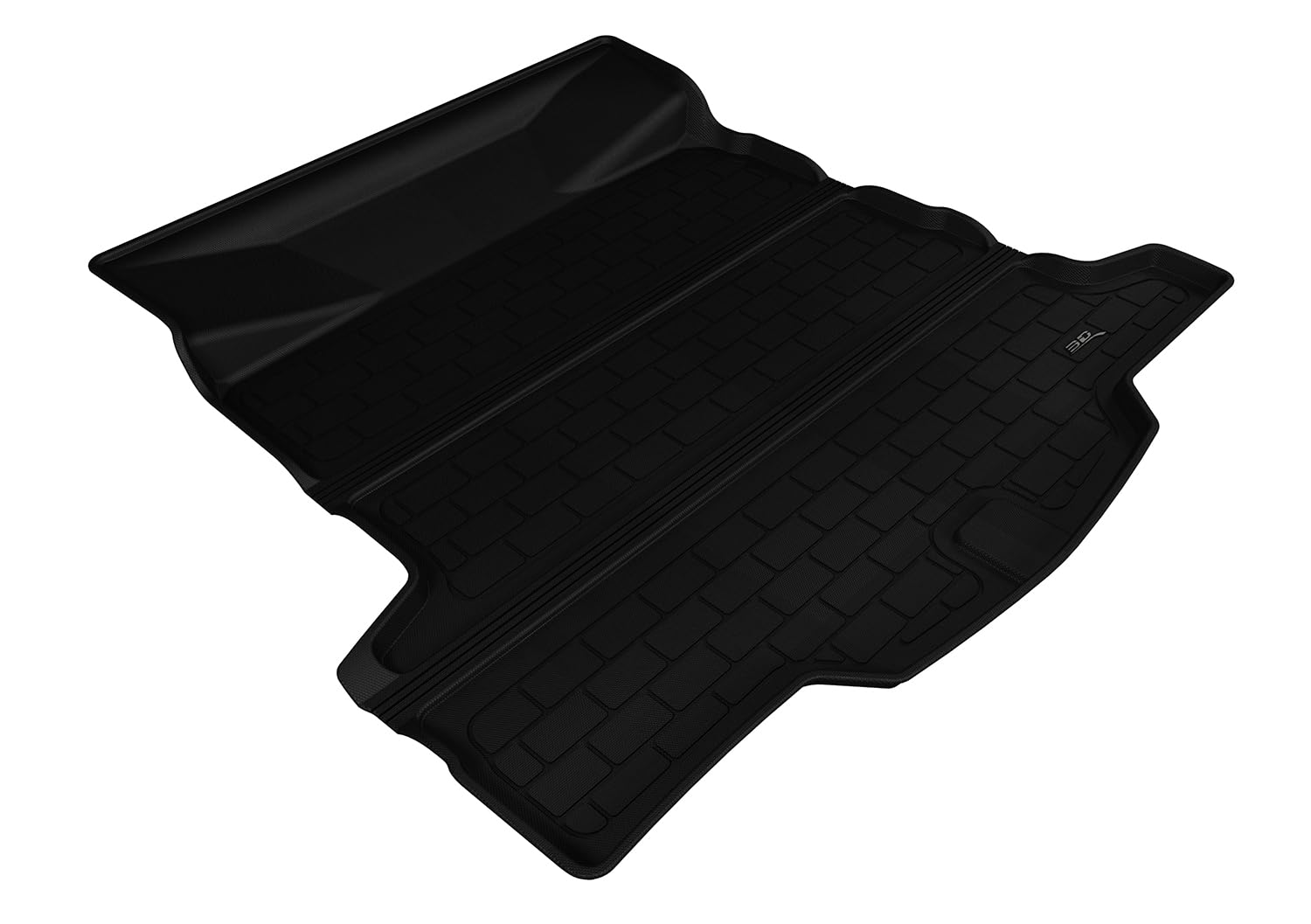 3D MAXpider Custom Fit Cargo All-Weather Floor Mat for Select Chevrolet Impala Models - Kagu Rubber (Black)
