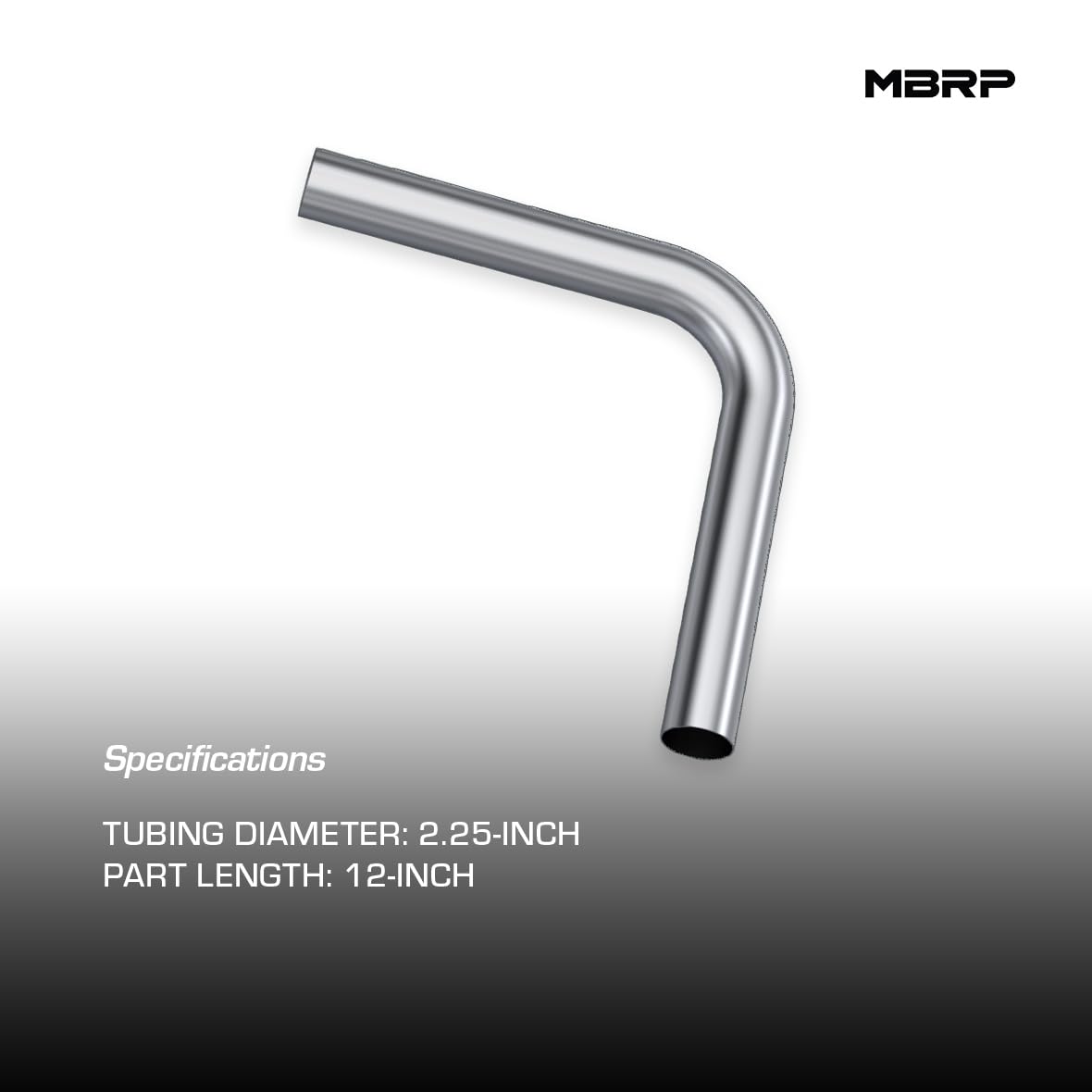 MBRP 2.25" Aluminized MB2002 Bend Pipe 90˚